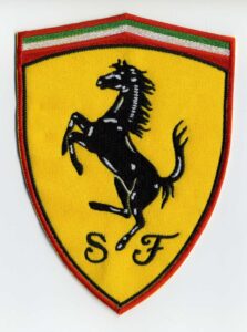 Ferrari-Logo zum Aufnähen