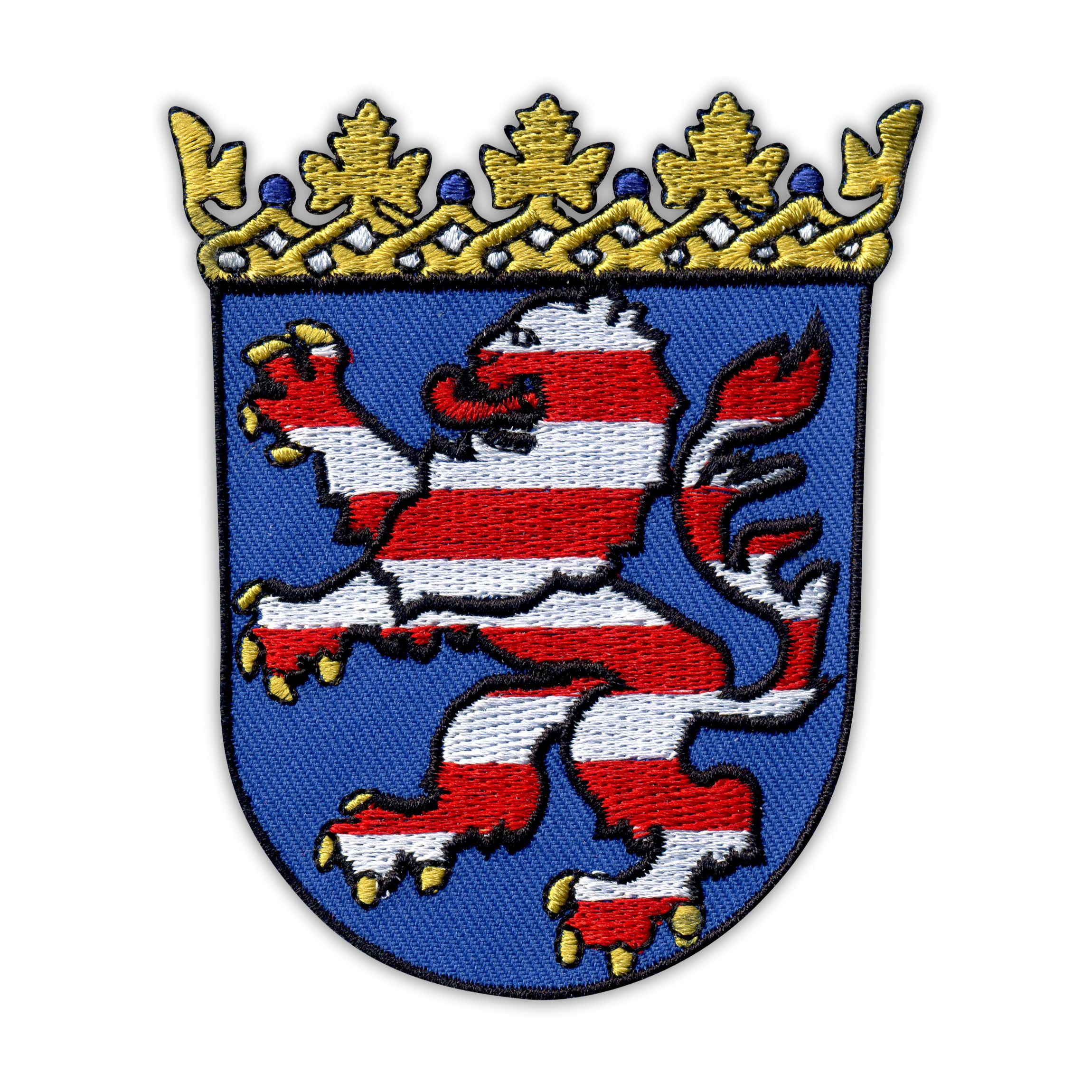 Hessen - Wappen-Aufnaeher von Hessen