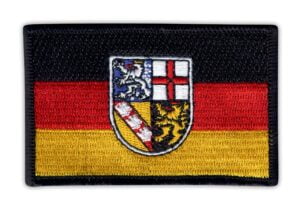 Saarland - Flagge-Aufnäher von Saarland