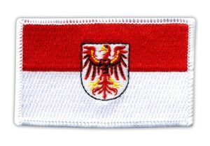 Brandenburg - Flagge-Aufnäher von Brandenburg