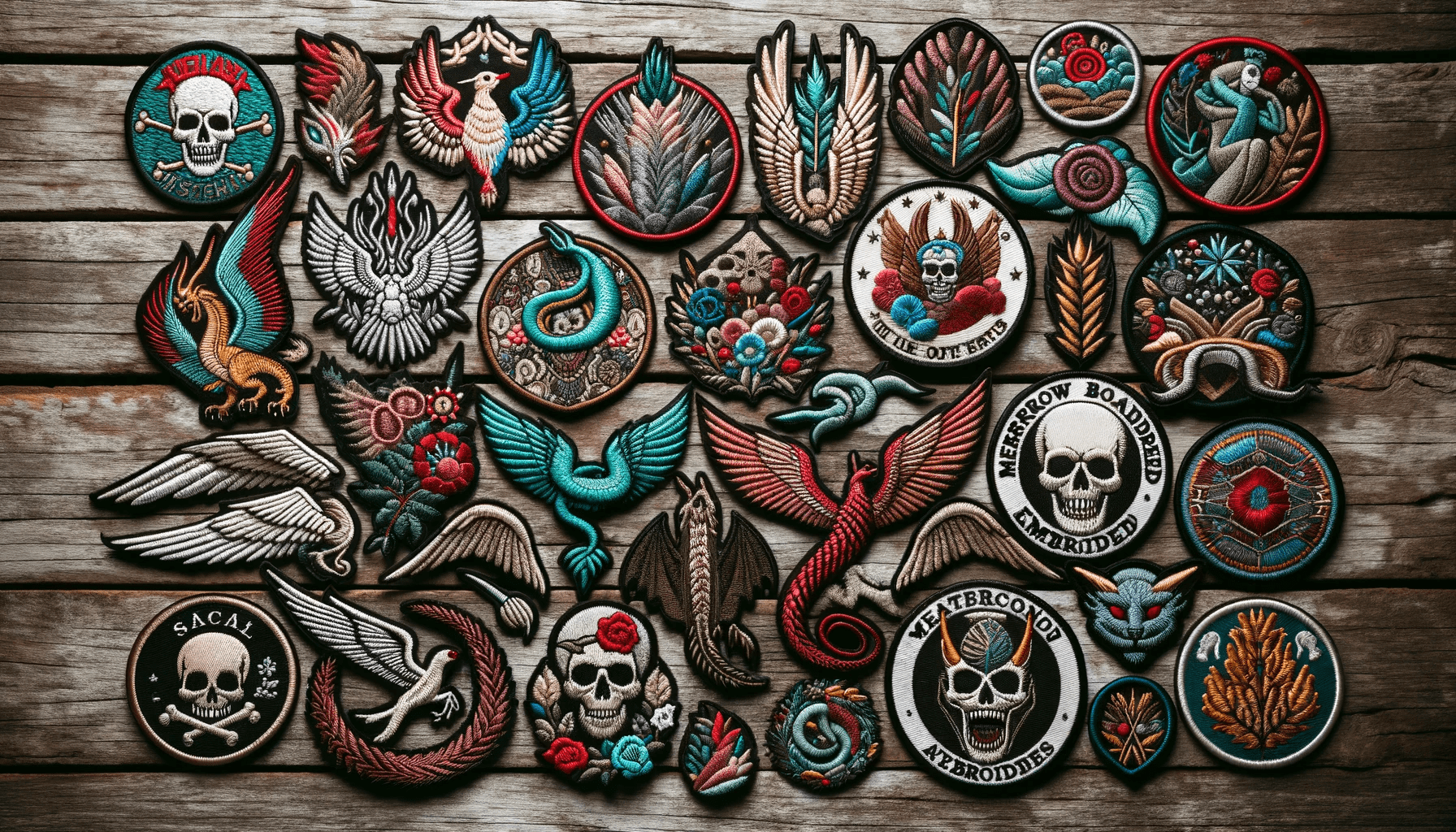 Woven Patches vs Embroidered Patches